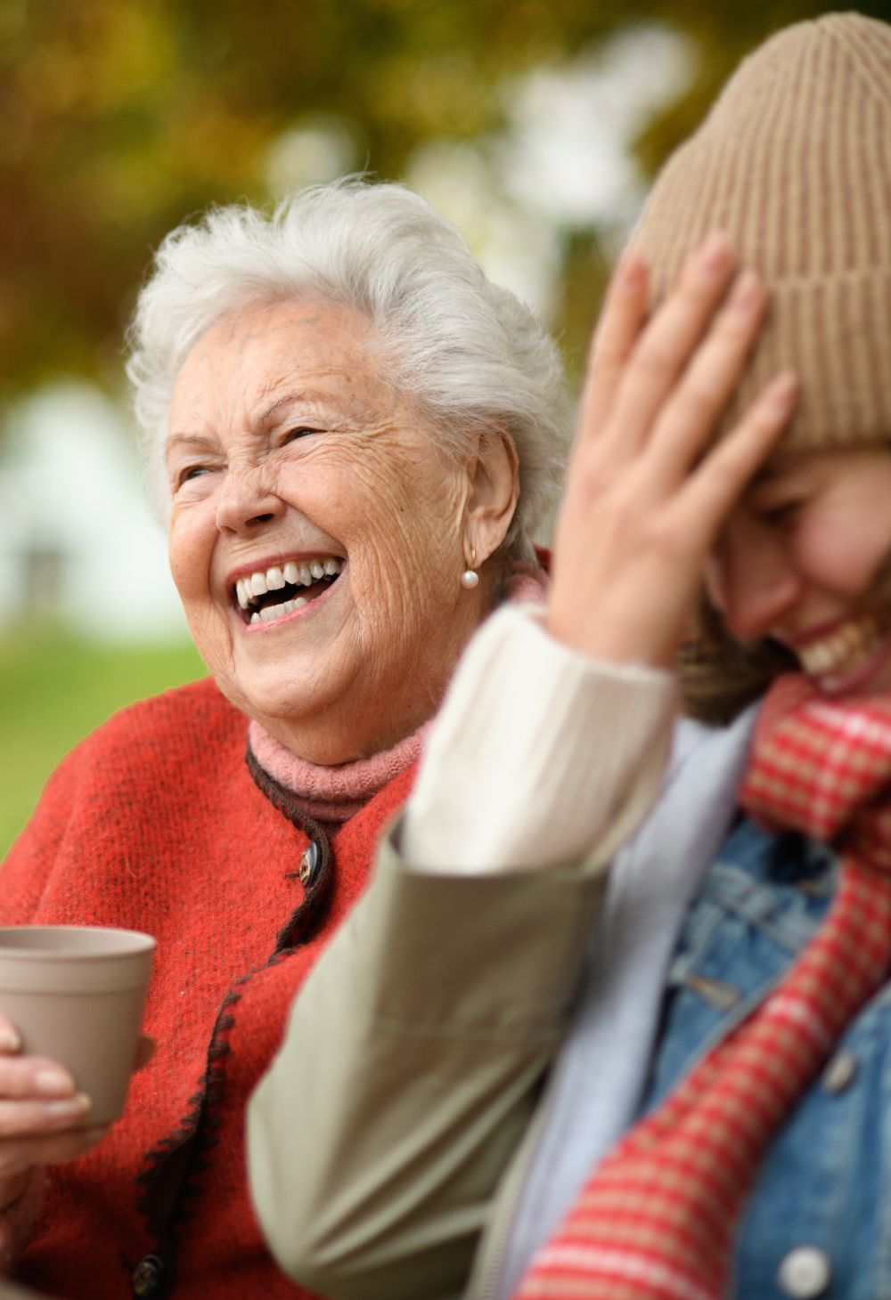 caregiver talking with senior caregiver talking with senior 9